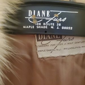 Lynx jacket with fox trim